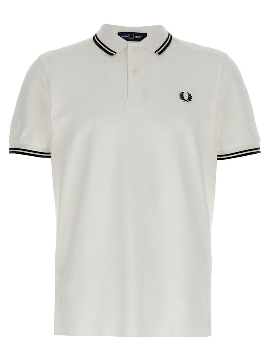 Comme Des GarçOns Shirt X Fred Perry Polo White