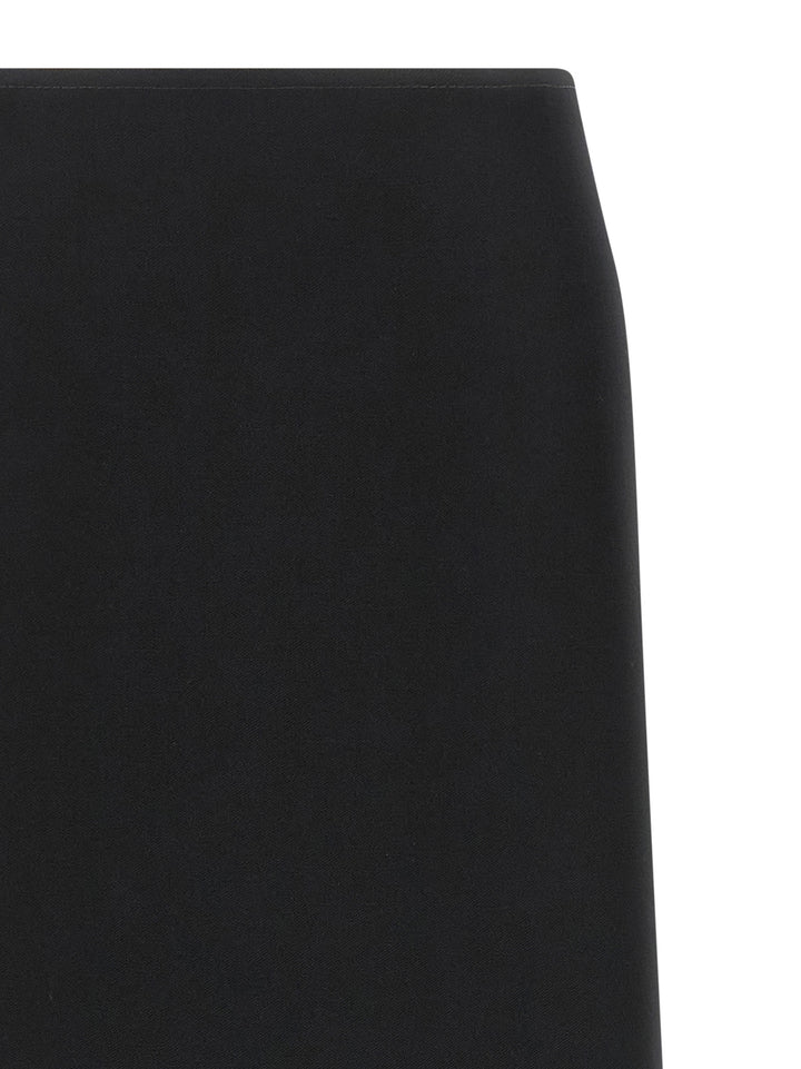 Fendi Grain De Poudre Skirt Skirts - Black | 974850fb4246a90404169a5bd8ad566433c8d64c
