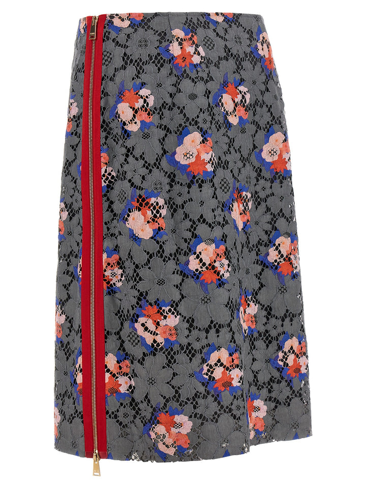 Fendi Fendi Bouquet Skirts - Gray | 9fff551d714fdeb6ce36ca4fb47385093c808f19