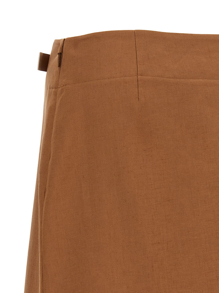 Fendi New Linen Skirts - Brown | eb808fba6f3c401382cae4ce325972898dc2032a