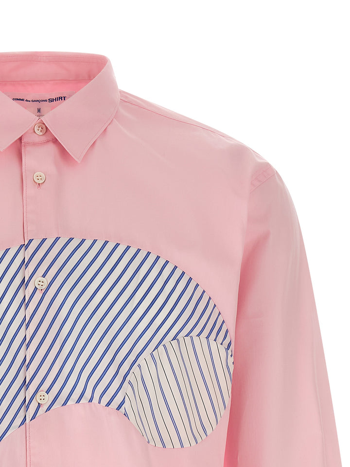 Comme Des GarçOns Shirt Insert Shirt Shirt and Blouse - Pink | 3001706e081608dd34a2c172fbcb9ad04efb1a37