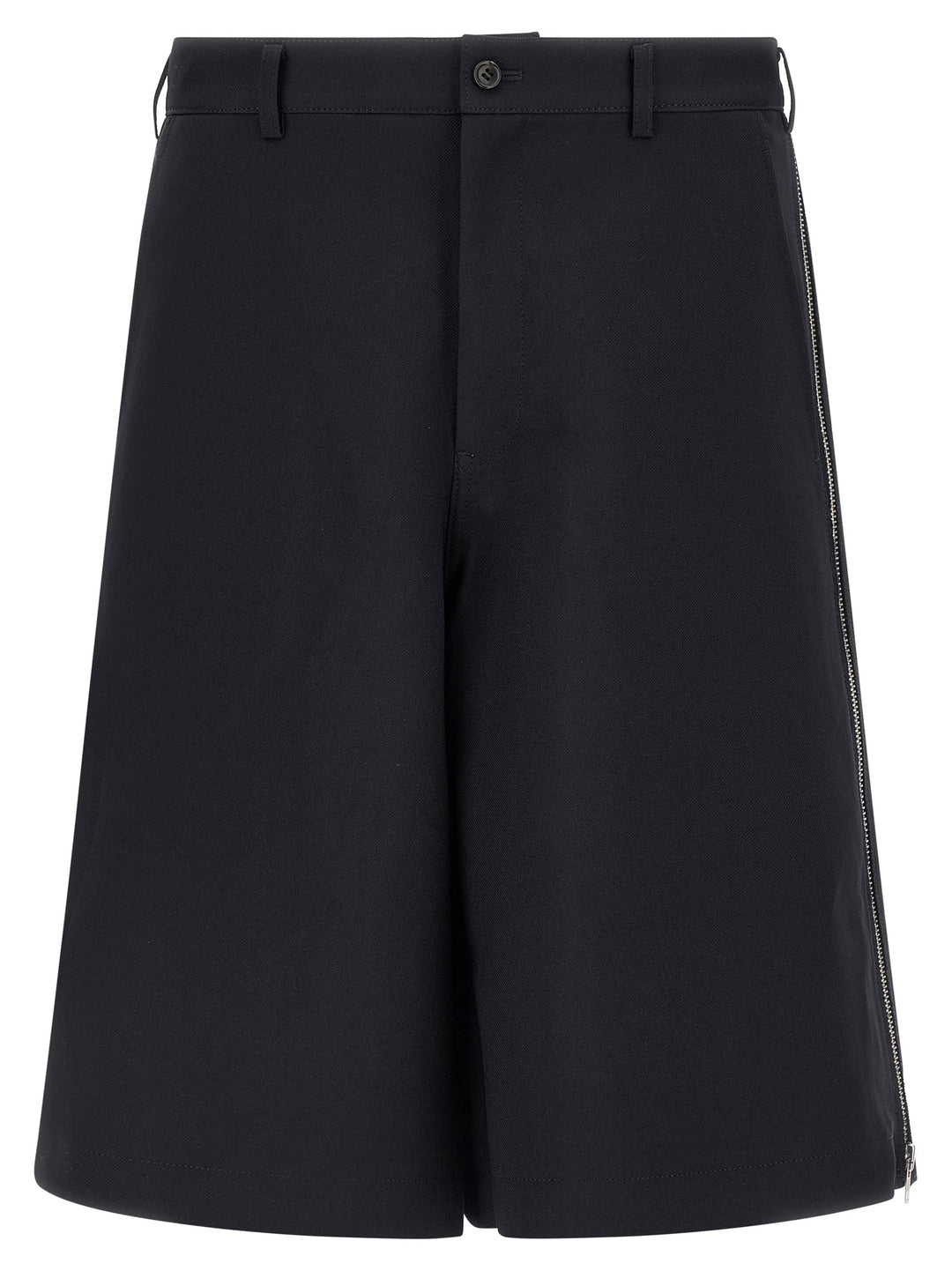 Comme Des GarçOns Shirt Zip Bermuda Shorts Bermuda and Short - Blue | 7a879ea8105fce100efa8921f025a6a9b10539ee