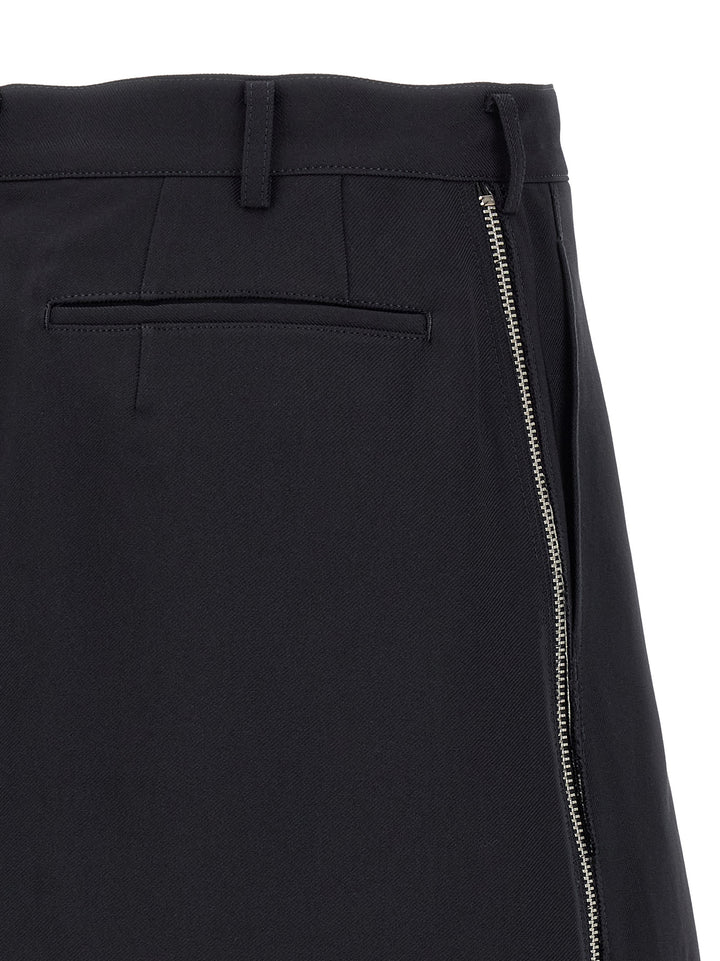 Comme Des GarçOns Shirt Zip Bermuda Shorts Bermuda and Short - Blue | 53872dd585d95ed391e9dcc643670452e80267cc
