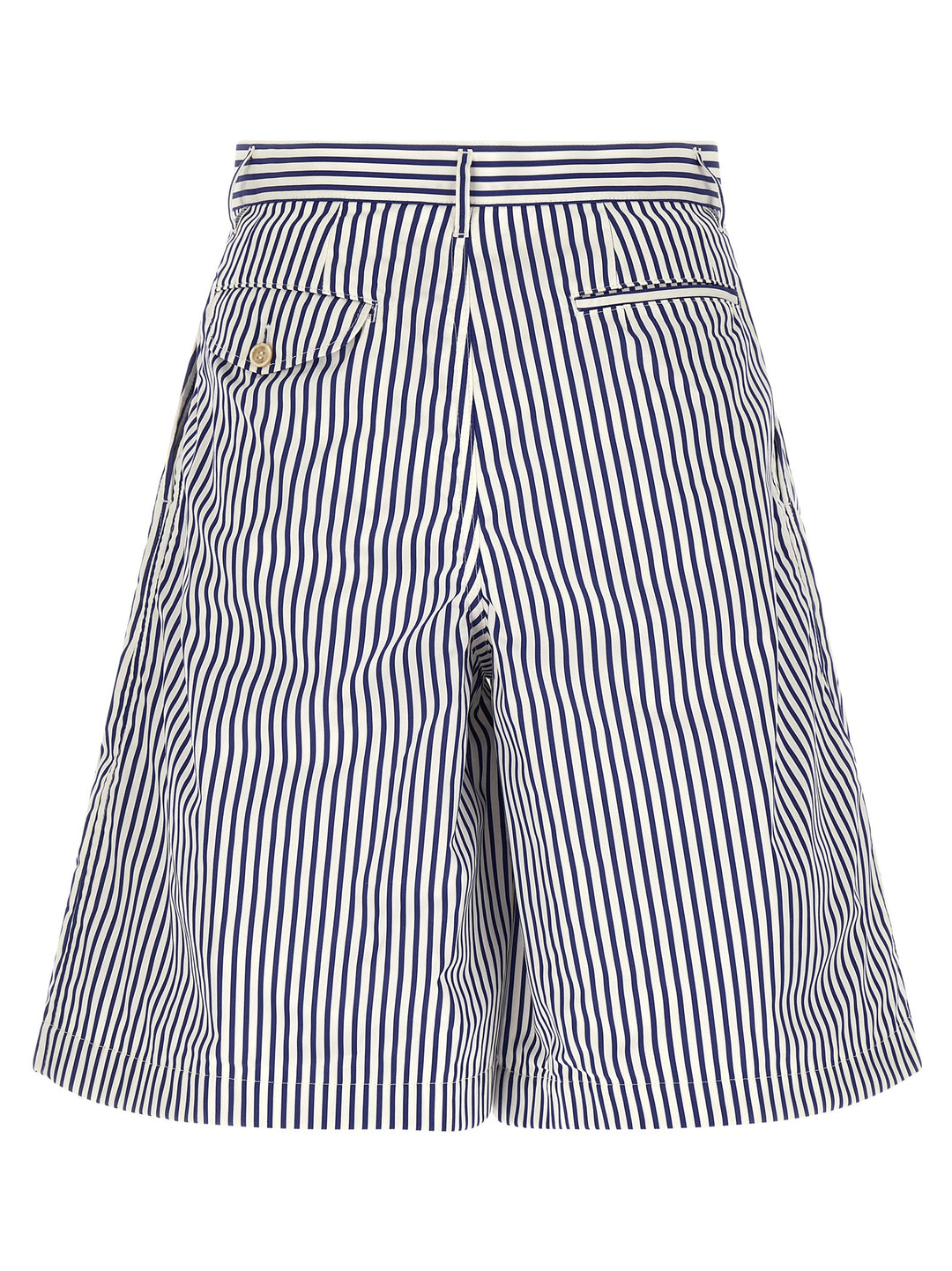 Comme Des GarçOns Shirt Cotton Bermuda Shorts Bermuda and Short - White | 82a1efc77a922cc54ba72642a02a8e3442d77d54