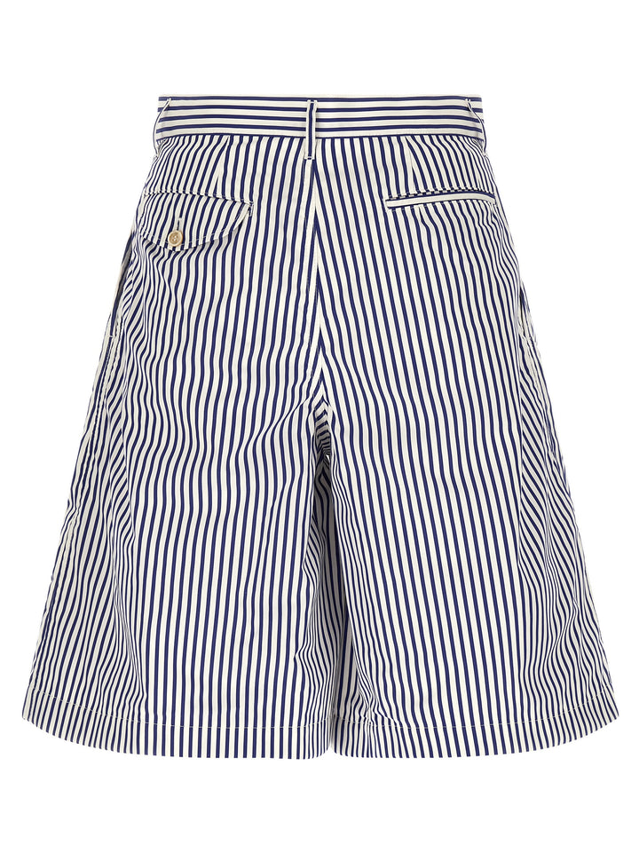 Comme Des GarçOns Shirt Cotton Bermuda Shorts Bermuda and Short - White | 82a1efc77a922cc54ba72642a02a8e3442d77d54
