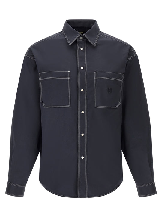 Ff Selleria Shirt And Blouse Blue