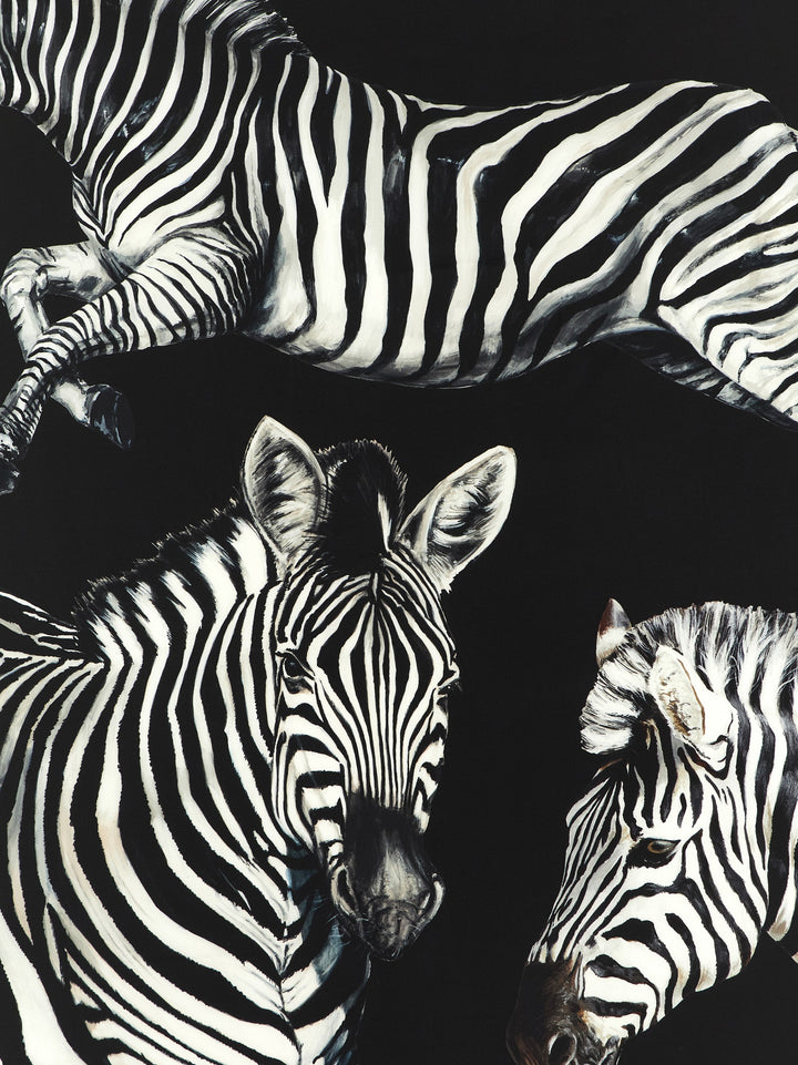 Dolce & Gabbana Zebra Print Scarf Scarves and Foulards - White/Black | 2706c8aa5b70465e8744f13b003eb01581b66a50