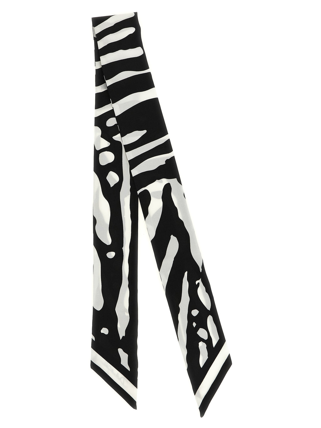 Dolce & Gabbana Zebra Print Scarf Scarves and Foulards - White/Black | d3c93a7d8806c8f5c576173085dacd1ccd7dd49b