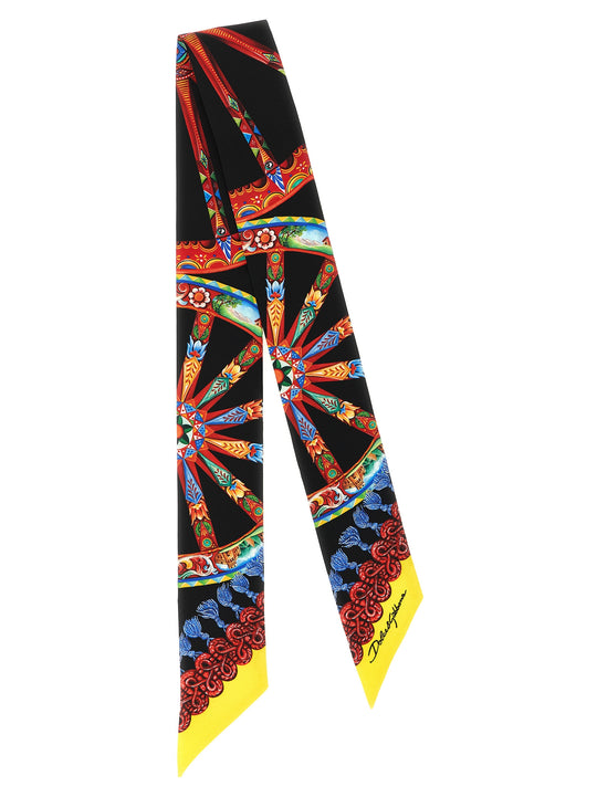 Carretto Scarves And Foulards Multicolor