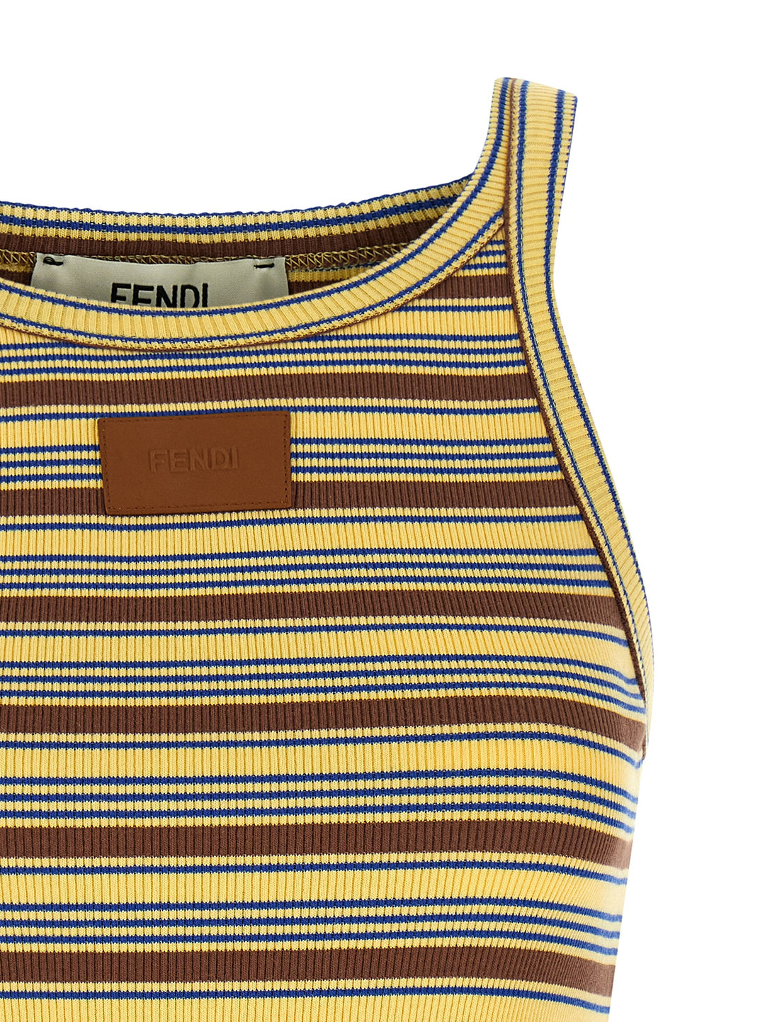 Fendi Striped Top Tops - Multicolor | 68f1367b57c995e5a2d18ed3479968e8fdc5a2aa