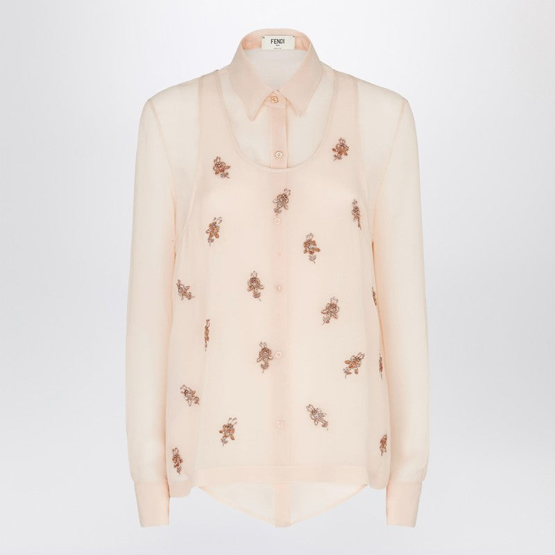 Fendi Shirts & Tops - Pink | 950177e670a7eadcddad5cecdaf06c32cd779bb4