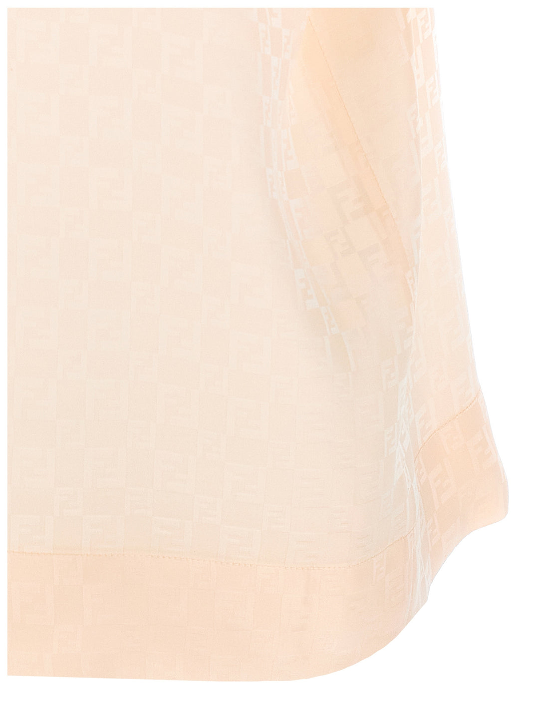 Fendi Ff Silk Shirt Shirt and Blouse - Pink | ba6291f31338b45ea5e6b431b67572843ed1a394