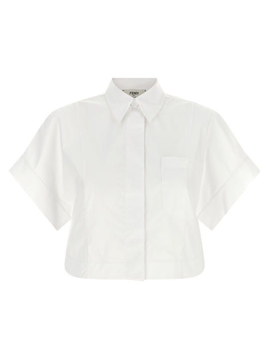 Maxi Button Shirt Shirt And Blouse White