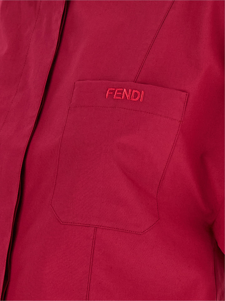 Fendi Shirt With Embroidery Shirt and Blouse - Multicolor | b6ca40fc6b608cf79e036342a212c88193a36785