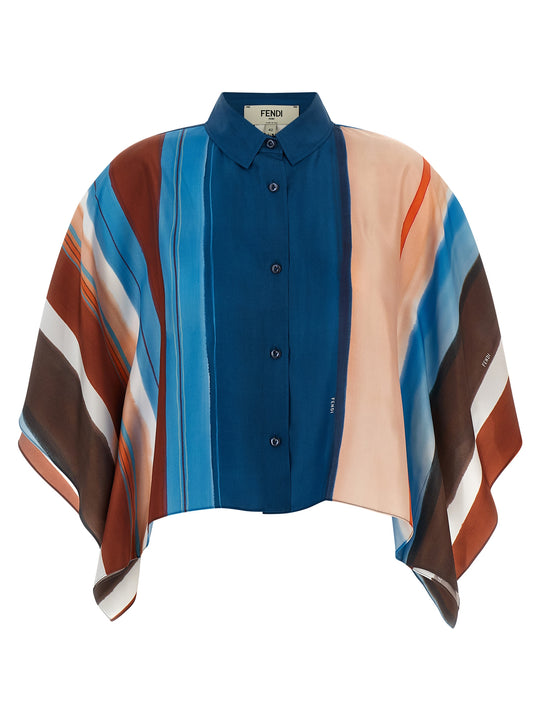 Venetian Stripes Shirt And Blouse Multicolor