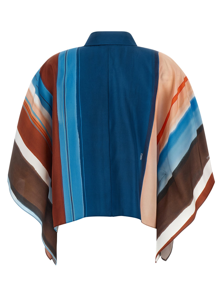 Fendi Venetian Stripes Shirt and Blouse - Multicolor | 8585f626ec366dbc8316bb6b6e1521c4e83d0671
