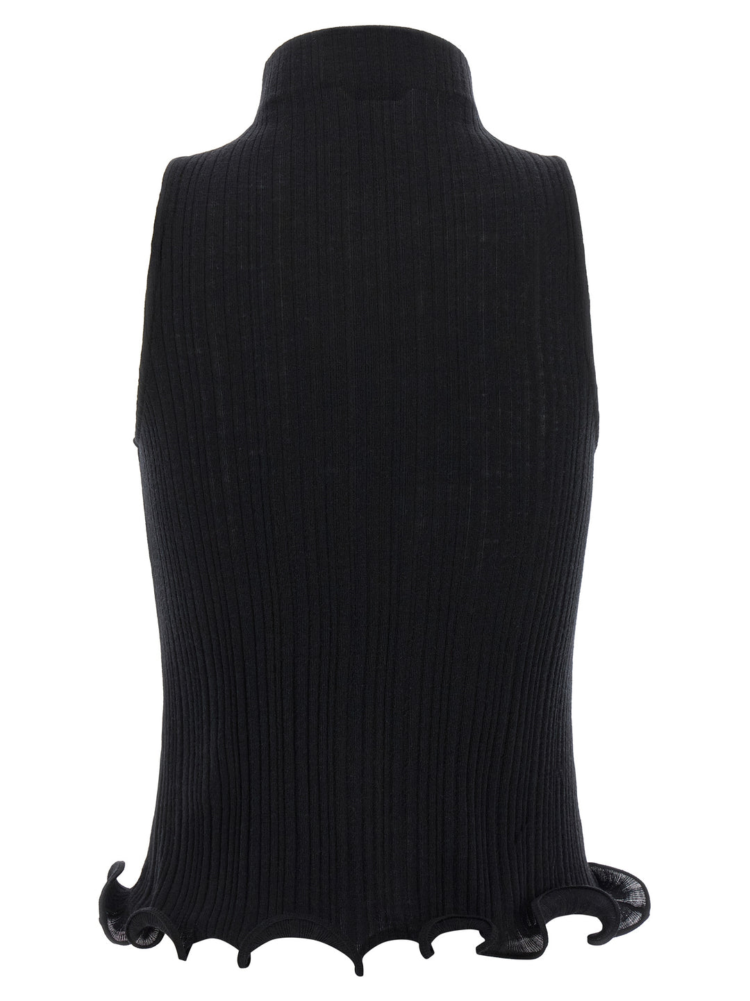 Fendi Ruffled Top Tops - Black | 2db81b7479bb429c9a5e896bef7e56c569377657