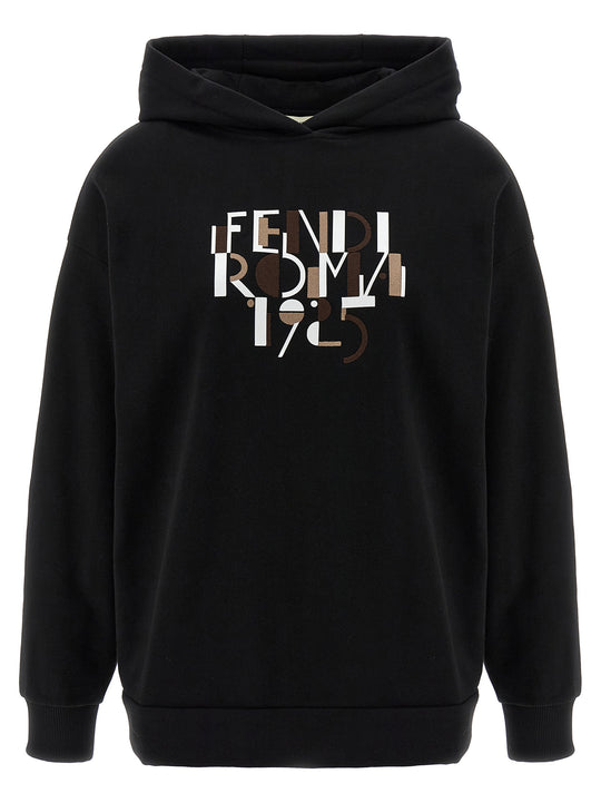 Fendi Roma Sweatshirt Black
