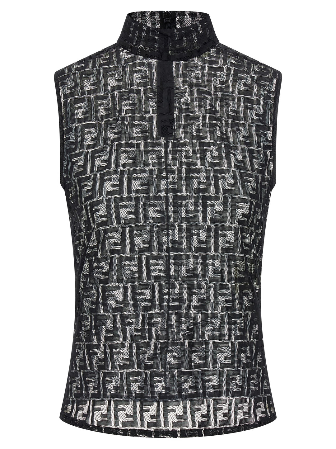 Fendi Ff Tops - Black | 188b04ee691739d2f0e96ab86d36a06fe08d8a08