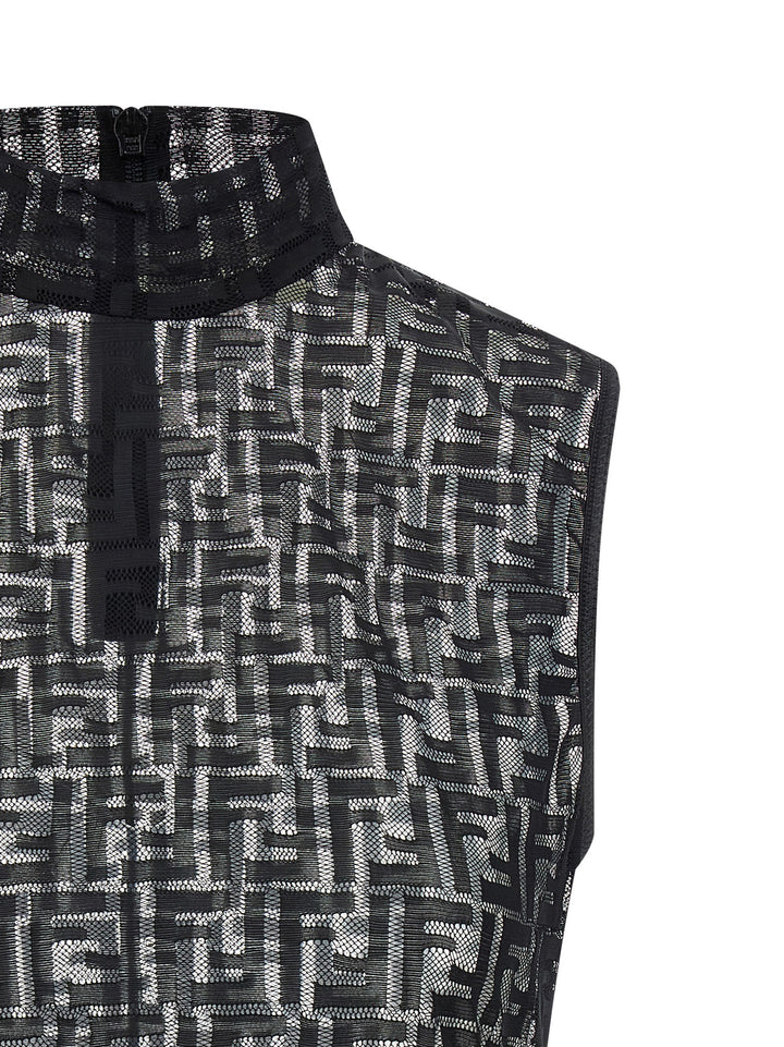 Fendi Ff Tops - Black | 17fcab57888d08734b5fa8e3e8cd214a8d4e46ce