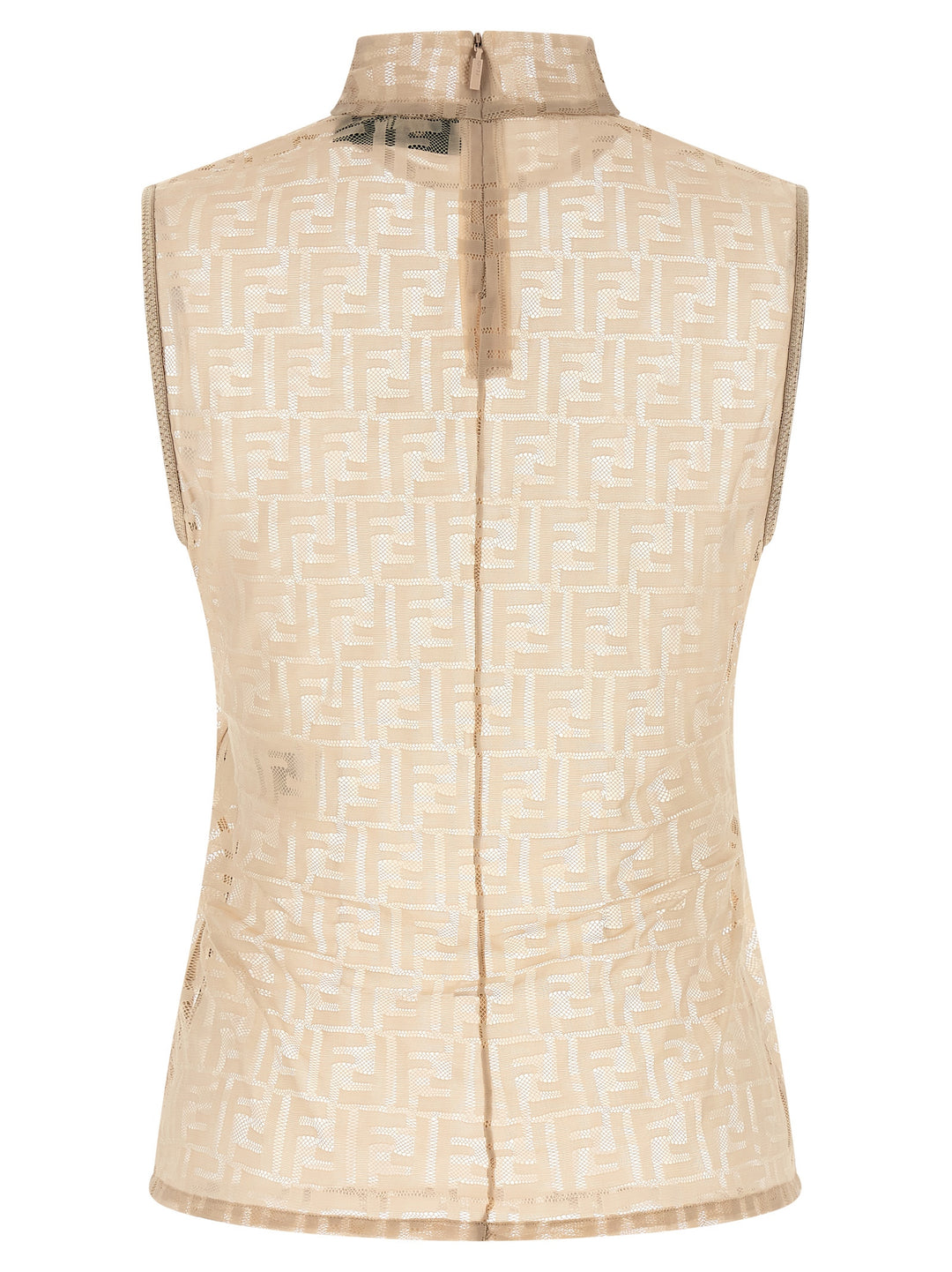 Fendi Ff Tops - Beige | 7b5a48f1f033e39edaf3b15161c4458d5b1c5c94