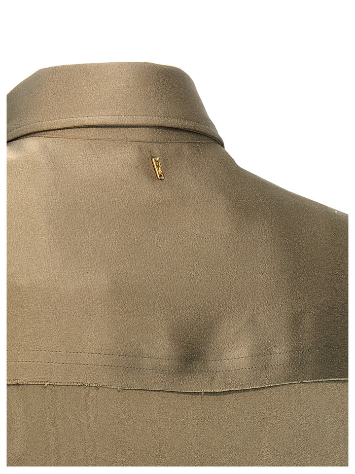 Ami Paris Viscose Shirt Shirt and Blouse - Gray | 30fbf10aea5b3313292e2c8e73fe9db43e02edf2