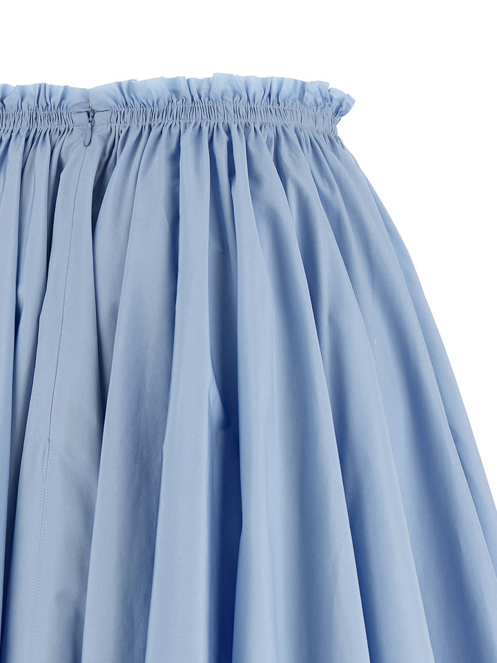 Ami Paris Wheel Skirt Skirts - Light Blue | ed2ed76375ef8e67a66922a69c6fbf4030a0d93c