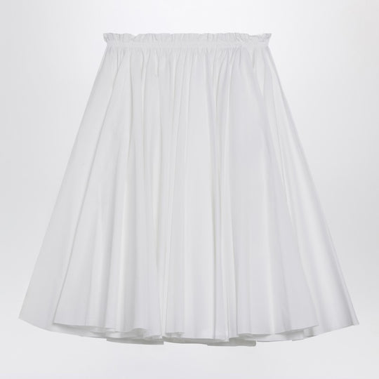 White Cotton Skirt