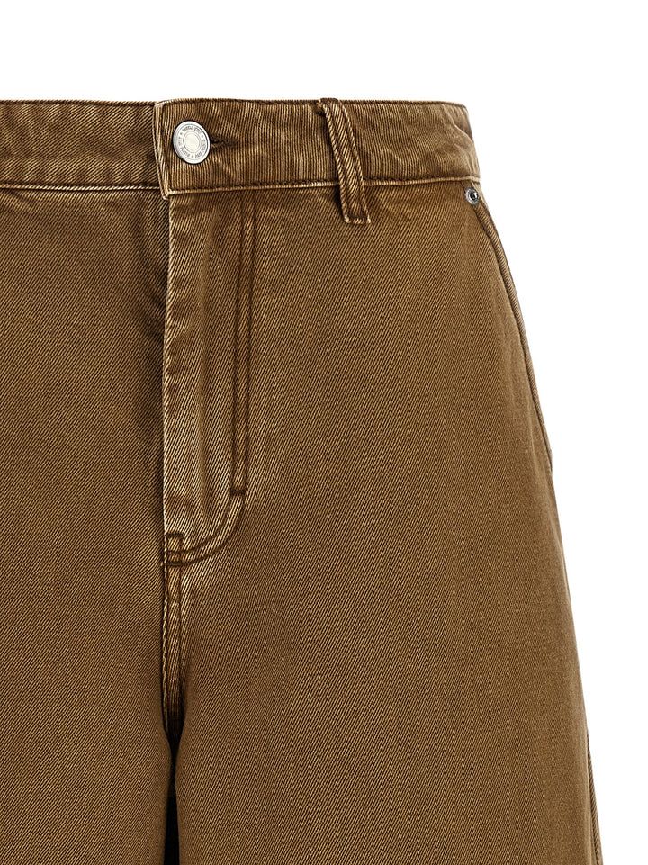 Ami Paris Denim Bermuda Shorts Bermuda and Short - Brown | c225a3f94ff8b83516e6db17910cf6b5d2277322