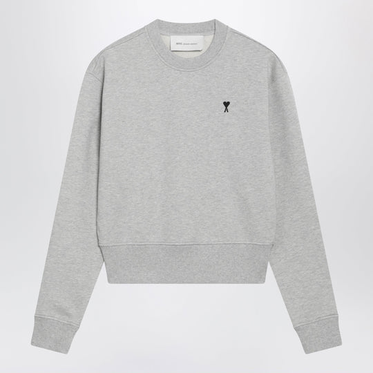 Gray Ami De Coeur Crewneck Sweatshirt
