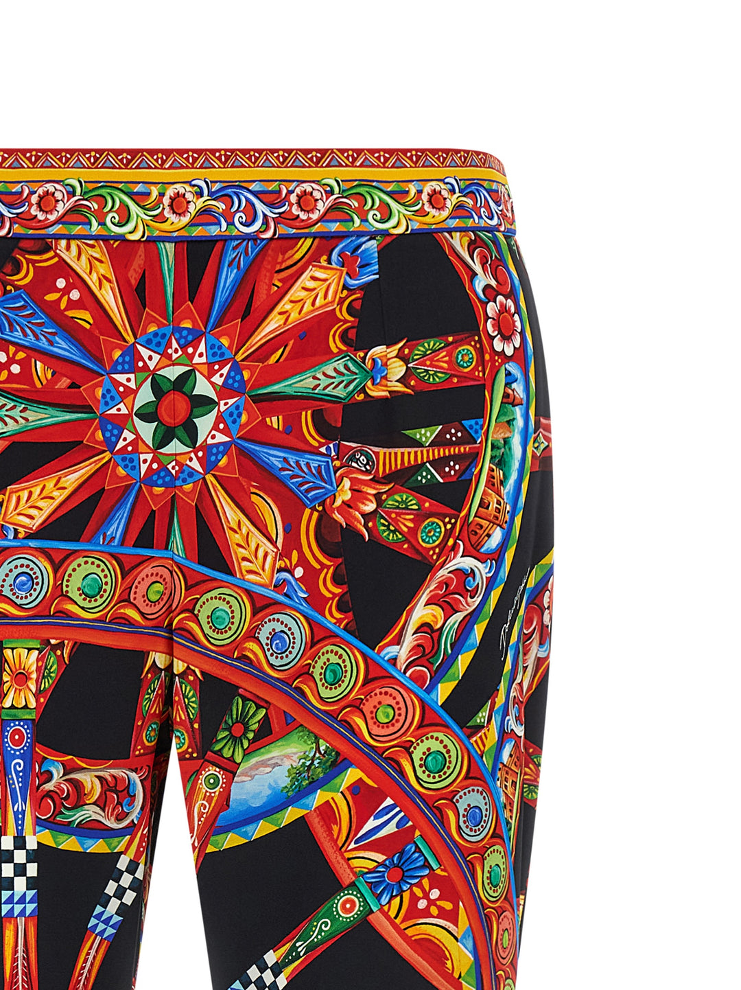 Dolce & Gabbana Carretto Pants - Multicolor | 7e80cb82ec3333a43dd88c8797a4a70a9f96bc95