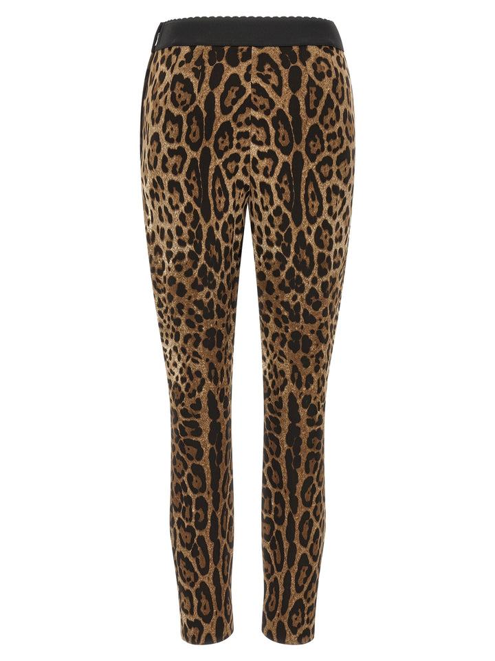 Dolce & Gabbana Leo Leggings - Brown | 555c2d9c0dfa4f385b26137f15d105e06a756885