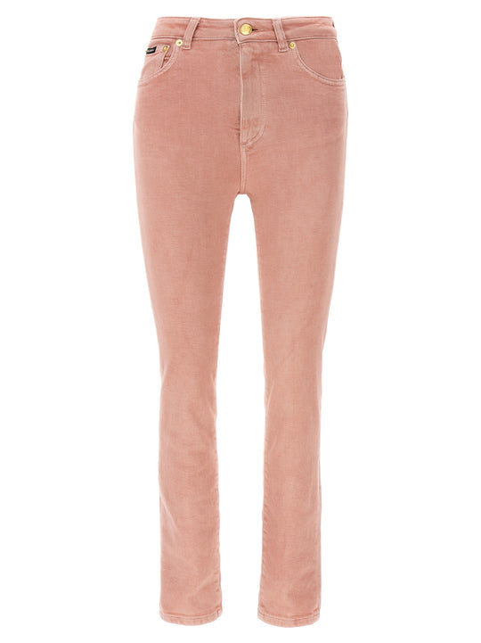 High Waist Jeans Pink
