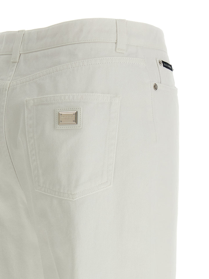 Dolce & Gabbana Denim Jeans - White | e3a444dd7512fc5d63bc9b7c8e9a5478ecd16d63