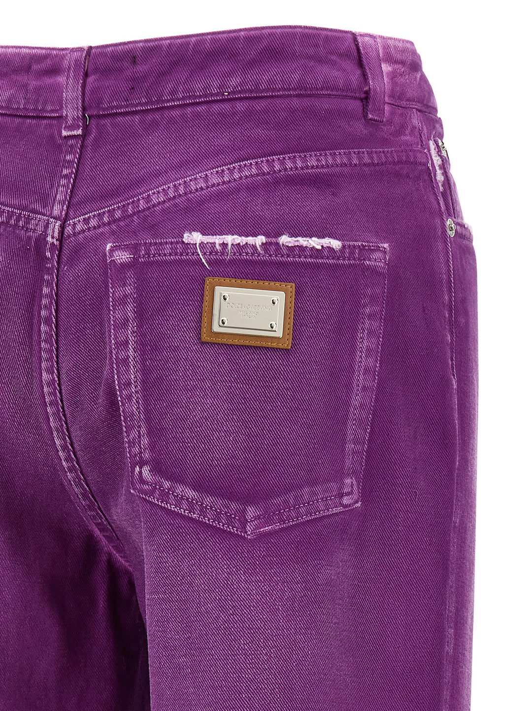 Dolce & Gabbana 5-Pocket Pants - Purple | 102dc6880d8dd704337d1a0464dd44025e3d6979