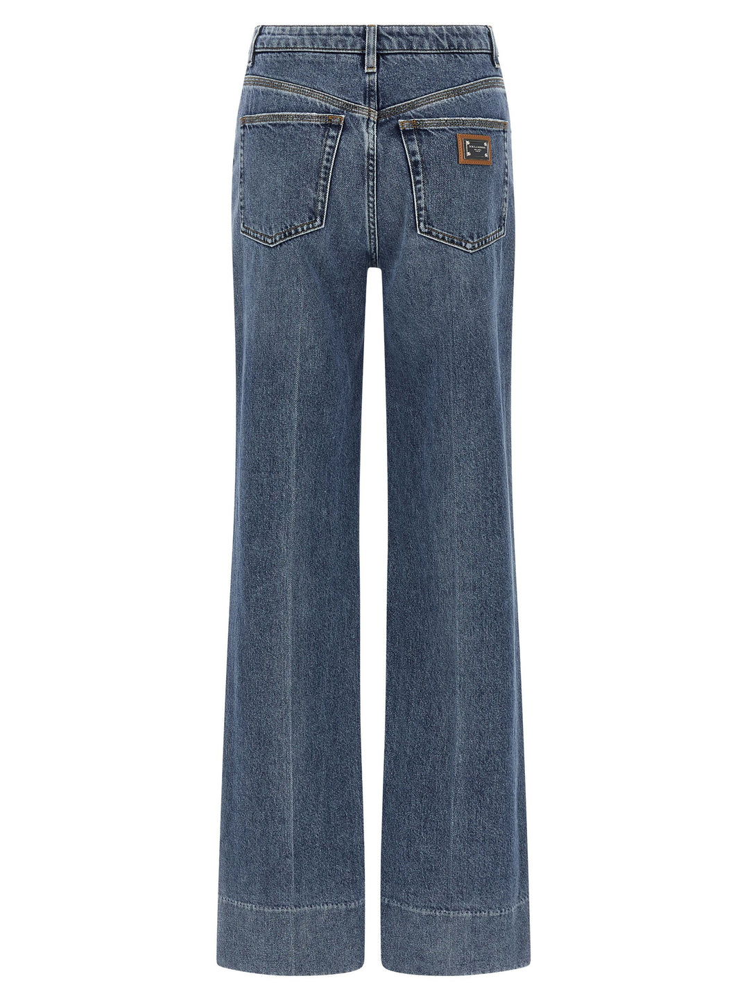 Dolce & Gabbana Logo Tag Jeans - Blue | b2cee56a0e8dee7a9091904d9f869fd331415ae1