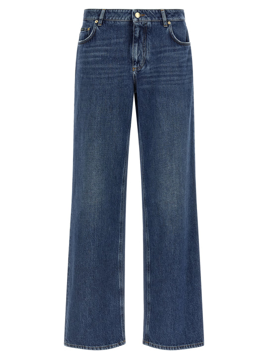 Wide Leg Jeans Blue
