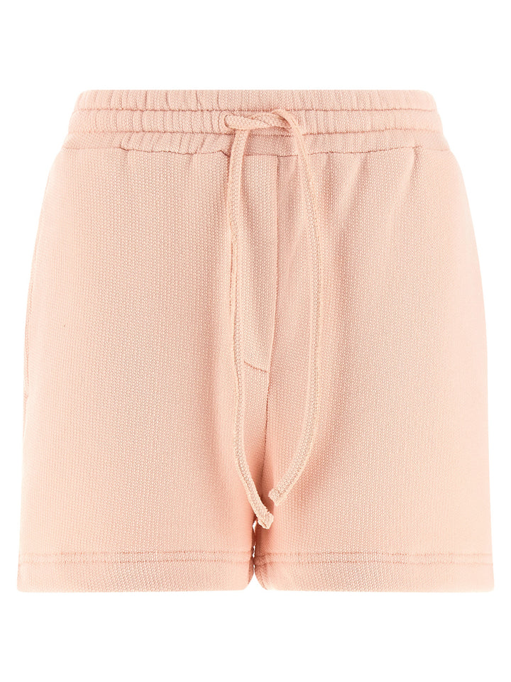 Dolce & Gabbana Logo Patch Shorts Bermuda and Short - Pink | b1ea047c668f0a84eb3d0317ea6a6bdc37e18e0b