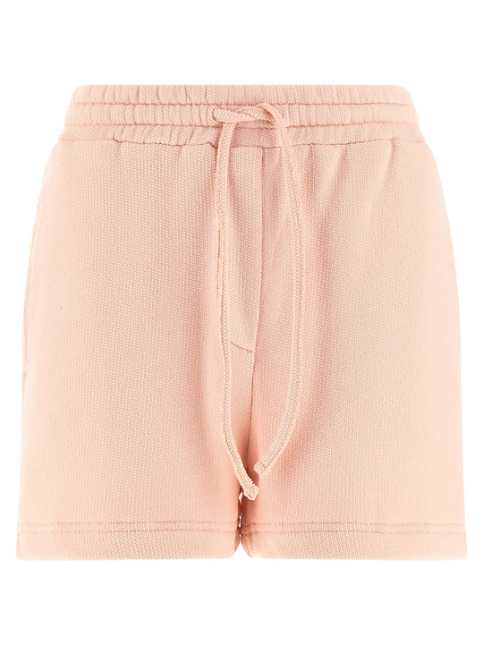Logo Patch Shorts Bermuda And Short Pink