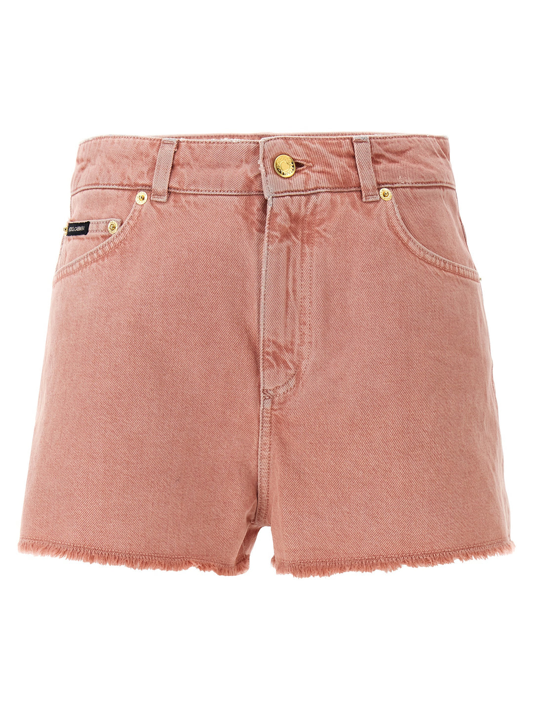 Dolce & Gabbana High Waist Shorts Bermuda and Short - Pink | beec1f3bae3207d64c4b415d37a04245eb5cf06e