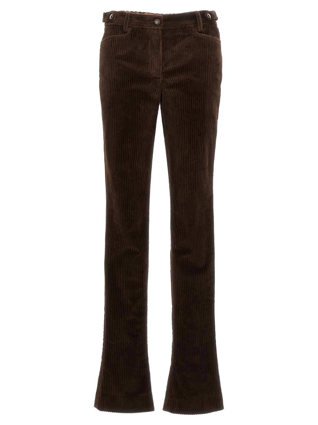 Dolce & Gabbana Corduroy Pants - Brown | f1b975838979ae6ff4aba9a1aaa5936dc960db06