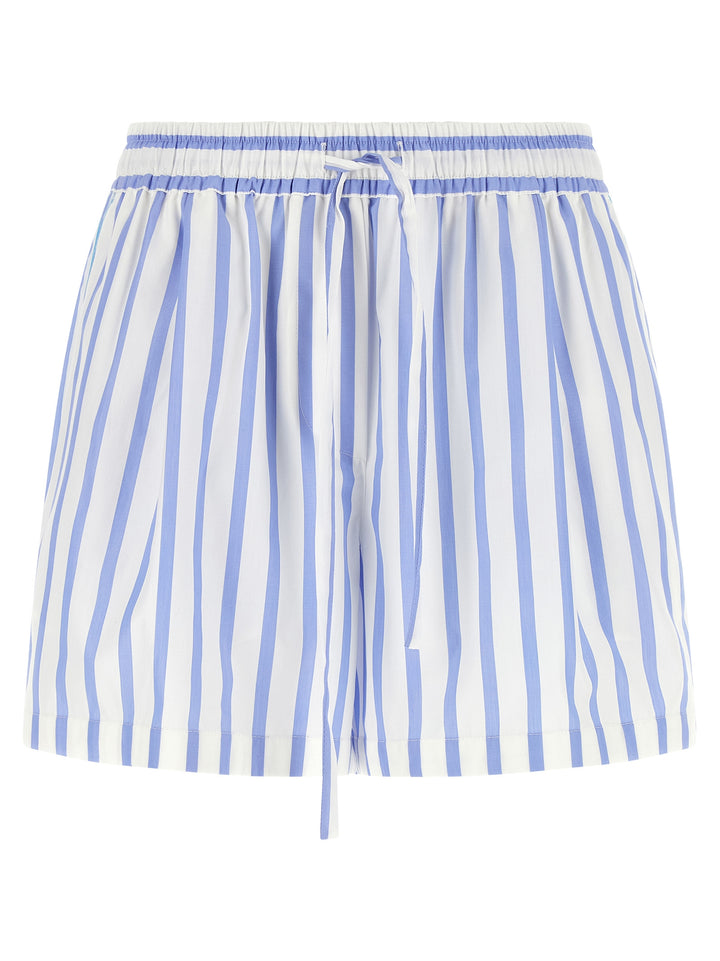 Dolce & Gabbana Striped Bermuda Shorts Bermuda and Short - Light Blue | d0308dba64f53116d58bb416c11f73fbaad42925