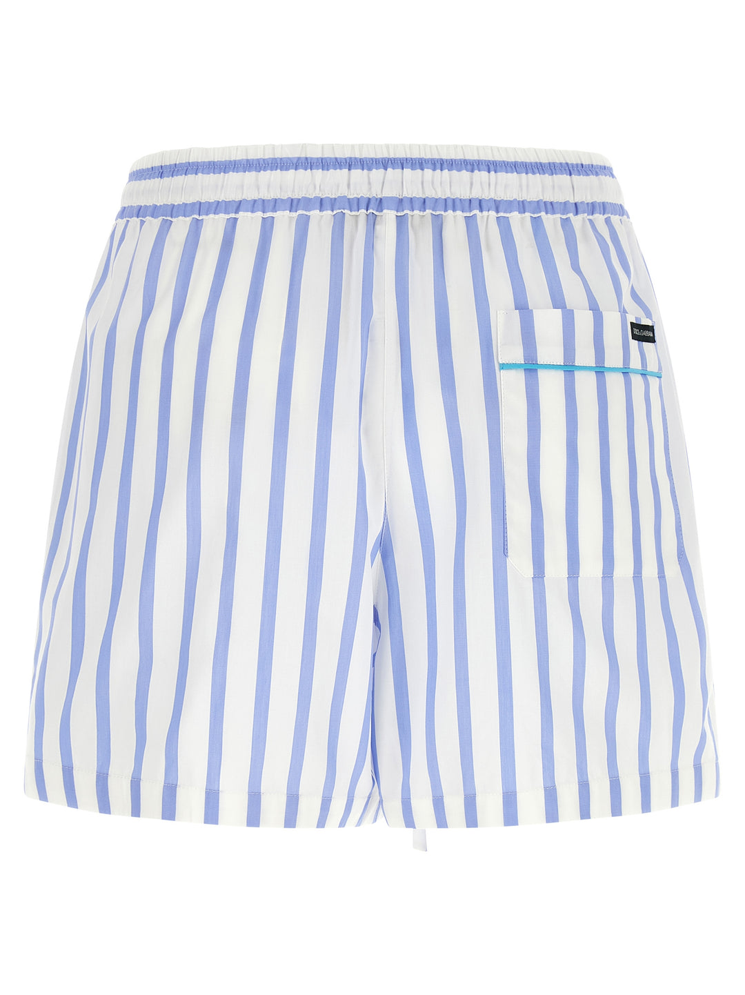 Dolce & Gabbana Striped Bermuda Shorts Bermuda and Short - Light Blue | 7c4f658232560273446abc54ab4be374ac5b73ba