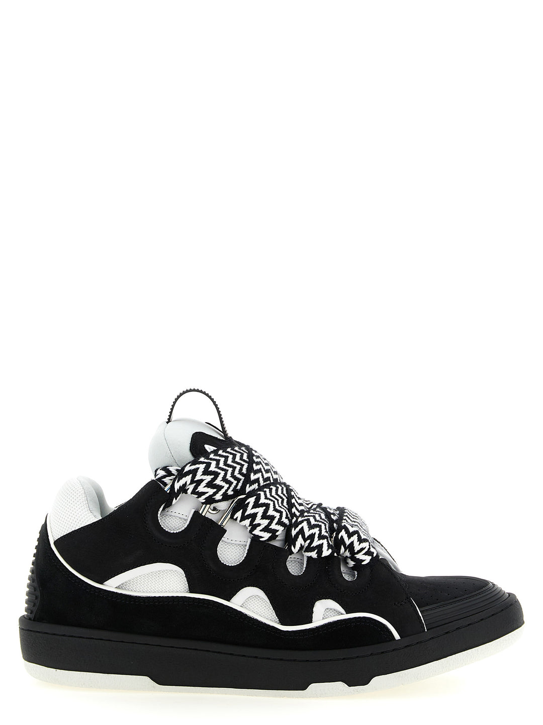 Lanvin Curb Sneakers - White/Black | a2f51c588fda5eb043e2e9e026a0a6c1892b367b