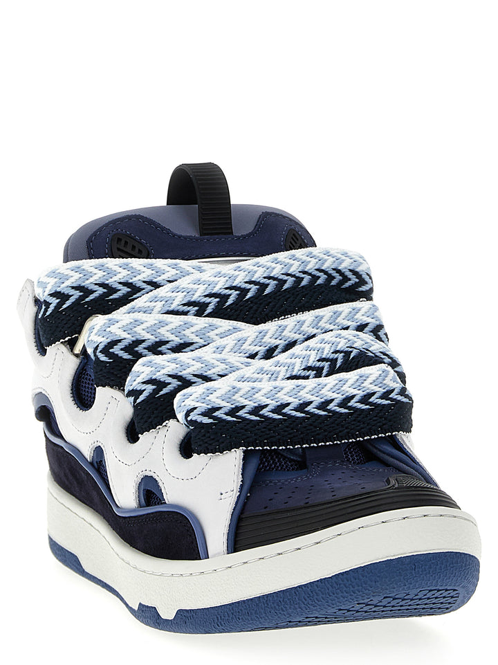 Lanvin Curb Sneakers - Blue | baf8d1b5325effed8f5305a6f14e20ecdc9c0f9f