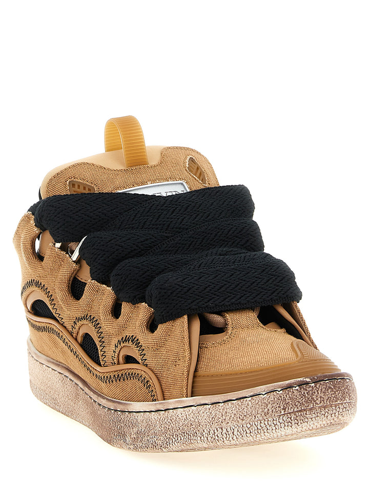 Lanvin Curb Sneakers - Brown | de972ba0fd69b9f66e9e29fc51e2f43d9256798c