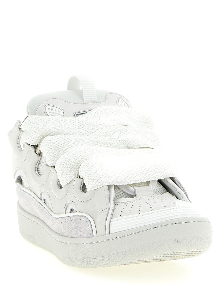 Lanvin Curb Sneakers - White | cae95e356782f7b893d7b9c961d8afff427f4d69