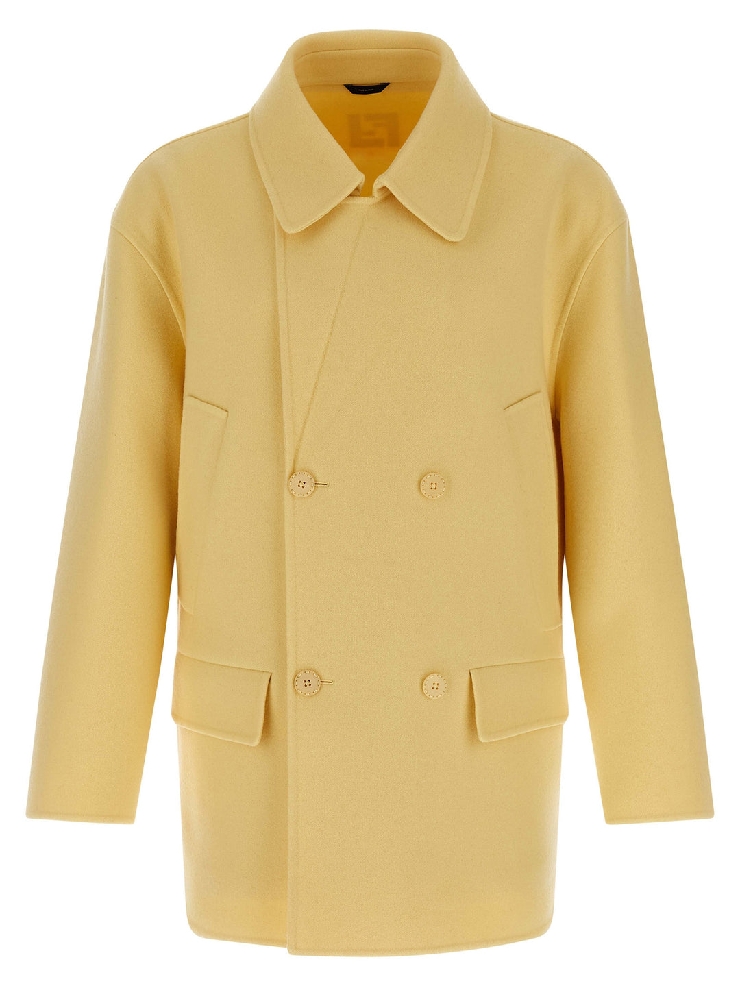 Fendi Caban Coat Coats and Trench Coats - Yellow | 63187aa5837c97b3ee564ddb0e57f58643a259aa