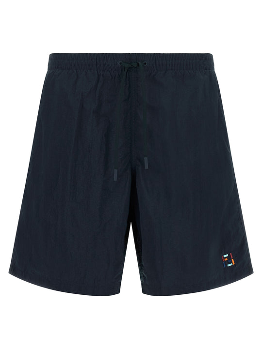 Ff Stitching Beachwear Blue