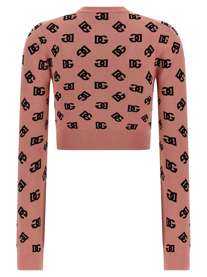 Dolce & Gabbana Dg Jersey Sweaters and Cardigans - Pink | f706822c0b71ce61c457d05d6c5d63860142365a